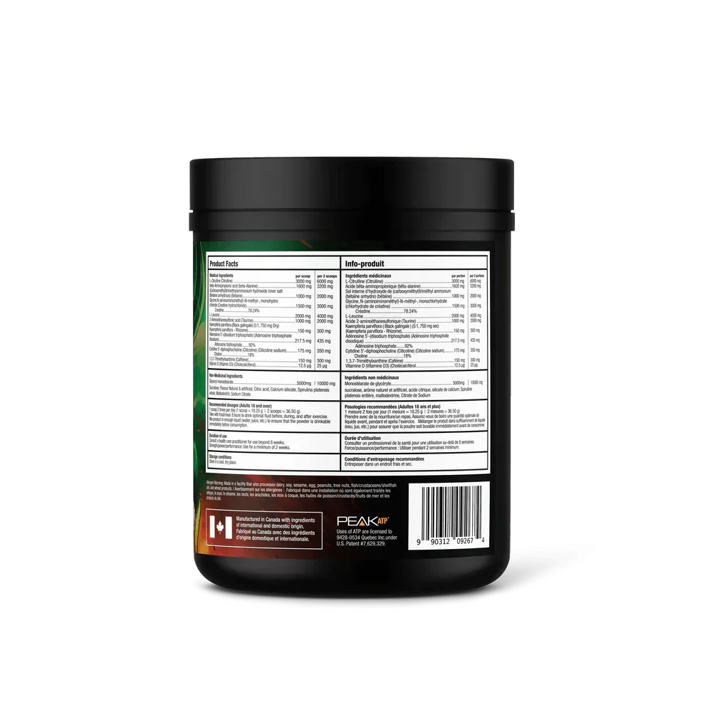 Bull Nutrition 12 Strong Pre-Workout Supplement - Midwest Vitamins & Wellness
