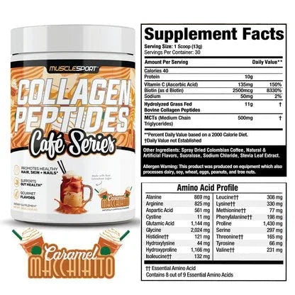 MuscleSport Collagen Peptides - Midwest Vitamins & Wellness
