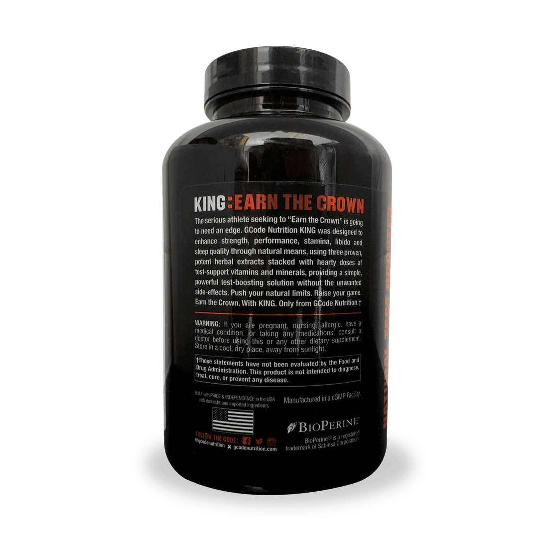 GCode Nutrition KING - Men's Wellness Supplement - Midwest Vitamins & Wellness