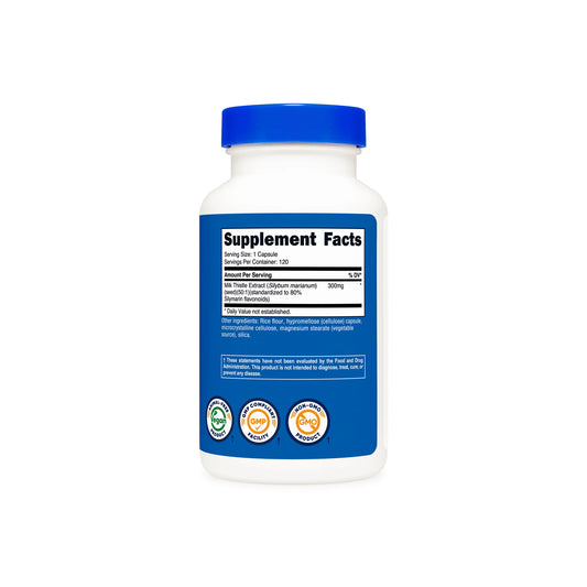 Nutricost Milk Thistle – 300mg Capsules - Midwest Vitamins & Wellness