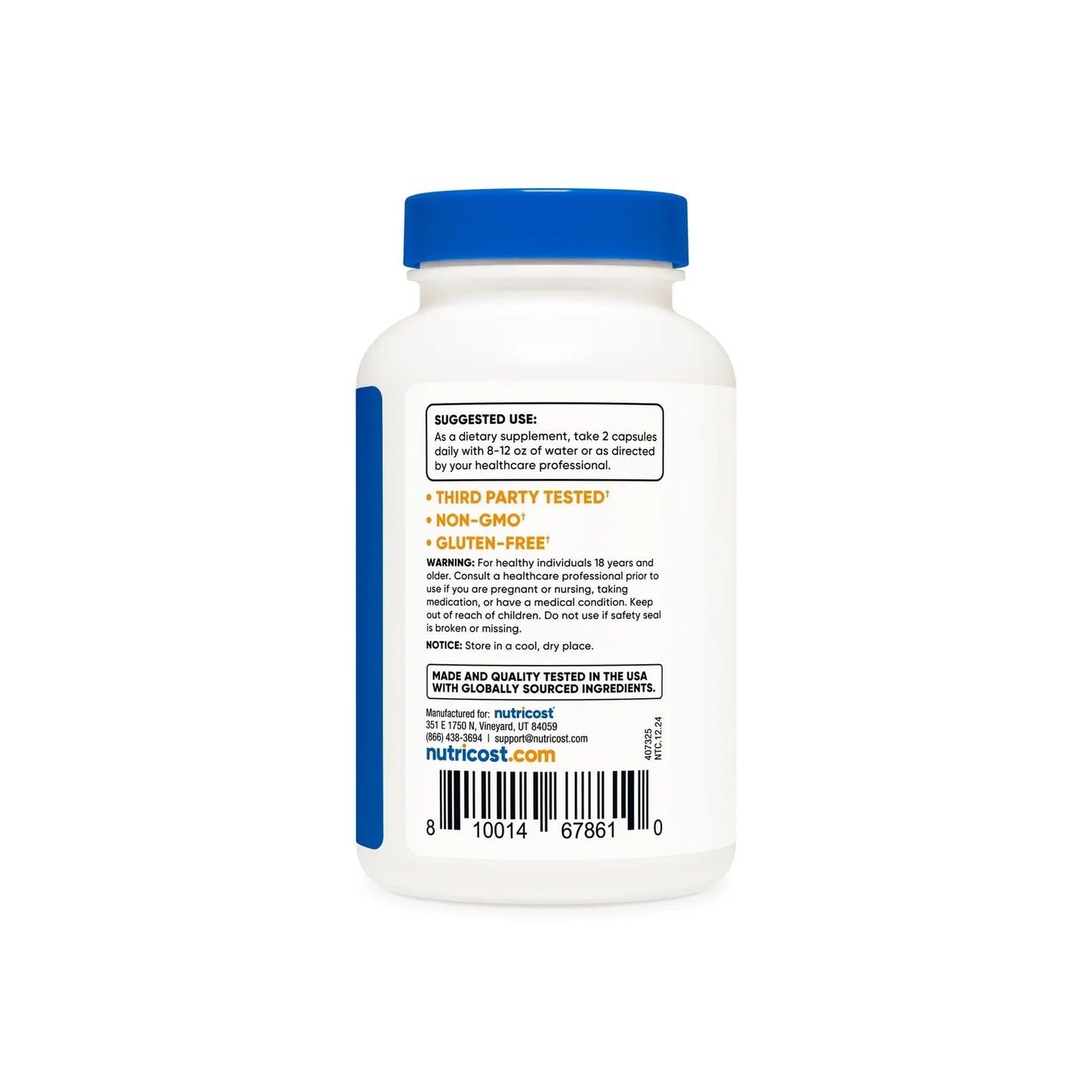 Nutricost Tongkat Ali + Tribulus Terrestris Botanical Supplement - Midwest Vitamins & Wellness