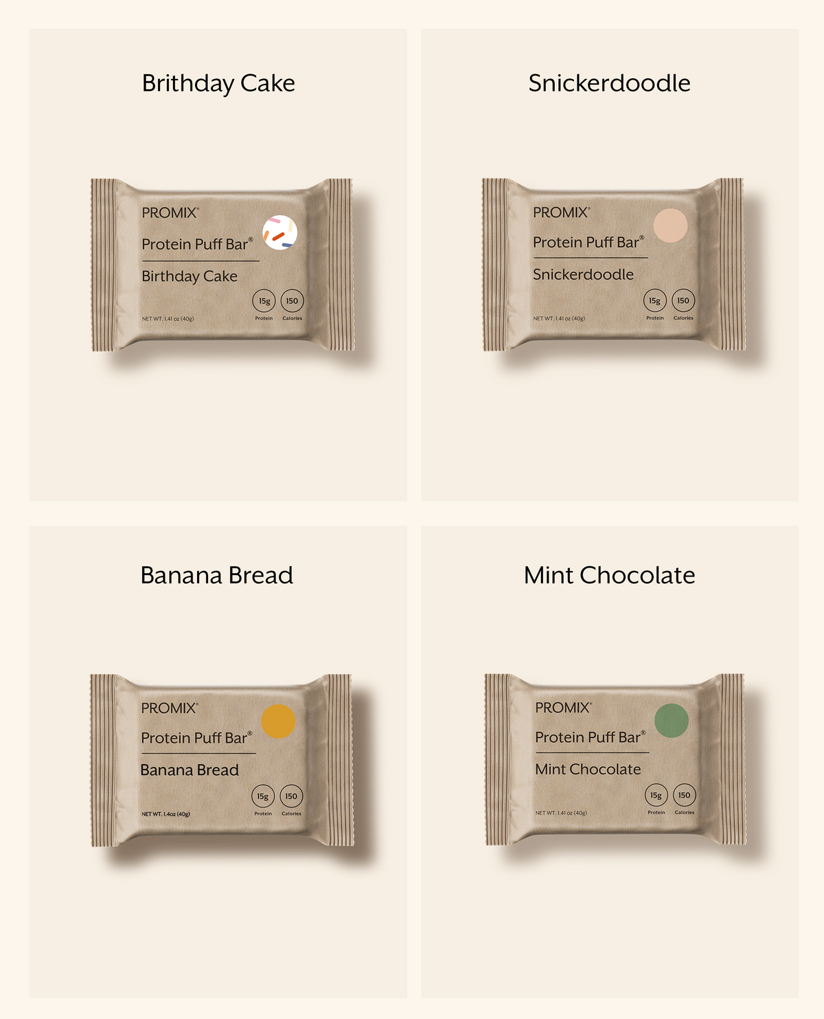 Protein Puff Bars Variety Pack V2
