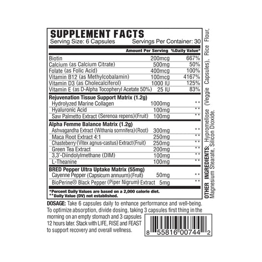 GCode Nutrition QUEEN: Fierce Female Wellness - Midwest Vitamins & Wellness