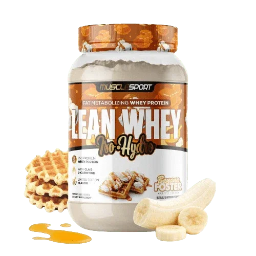 MuscleSport LEAN WHEY - Whey Isolate & Hydrolysate Powder - Midwest Vitamins & Wellness