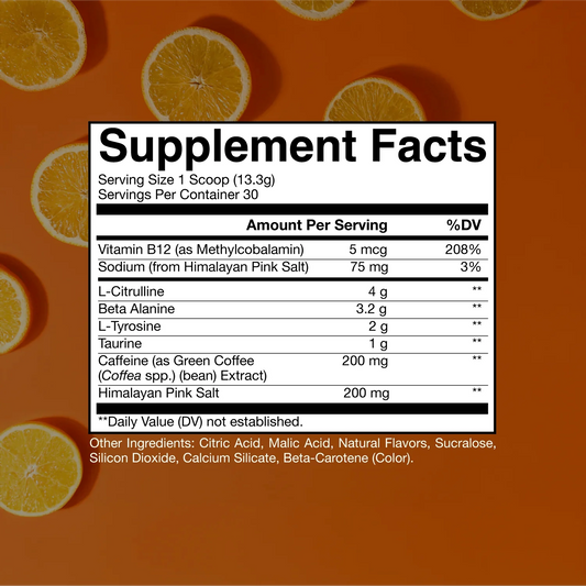 Raw Essential Pre-Workout -30 Servings