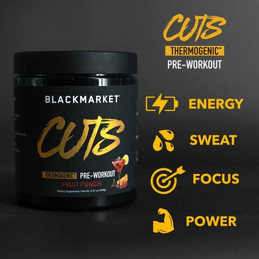 Blackmarket Labs Cuts Thermogenic Pre Workout