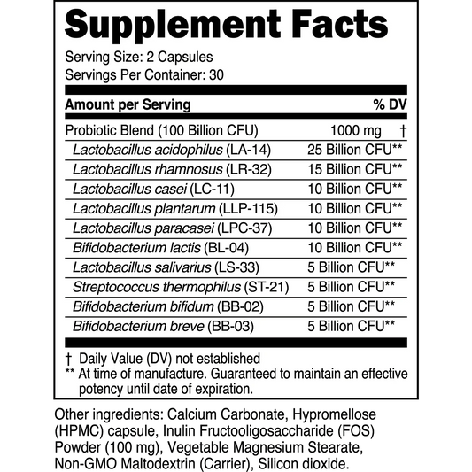 Transparent Labs Gut Health Probiotic