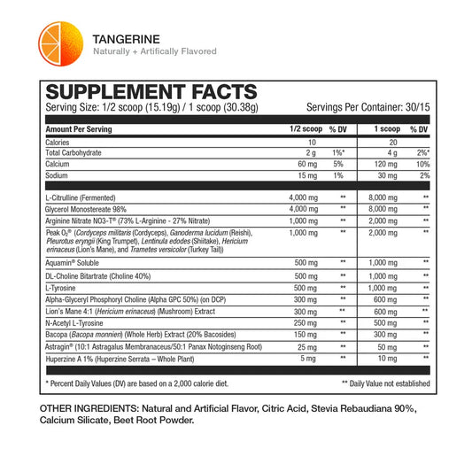 HD Muscle Pre HD Elite Stim Free Pre Workout