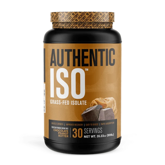 Jacked Factory Authentic ISO Grass-Fed Whey Protein Isolate
