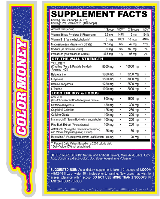 Myoblox LOCO Pre- Workout