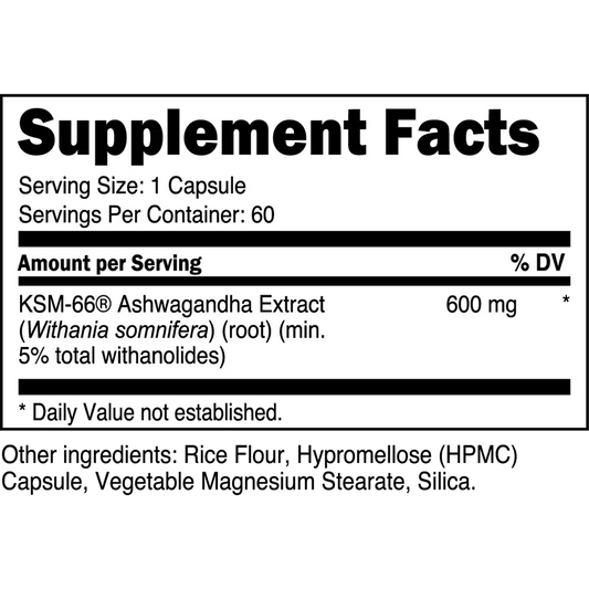 Transparent Labs KSM-66 Ashwagandha