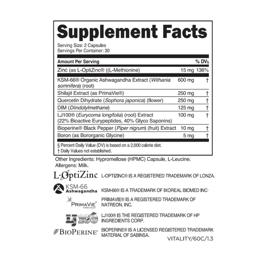 Transparent Labs Vitality