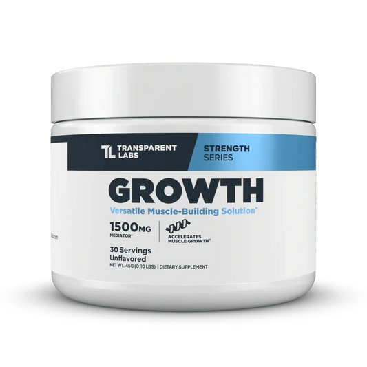 Transparent Labs Growth - Muscle Building Solution