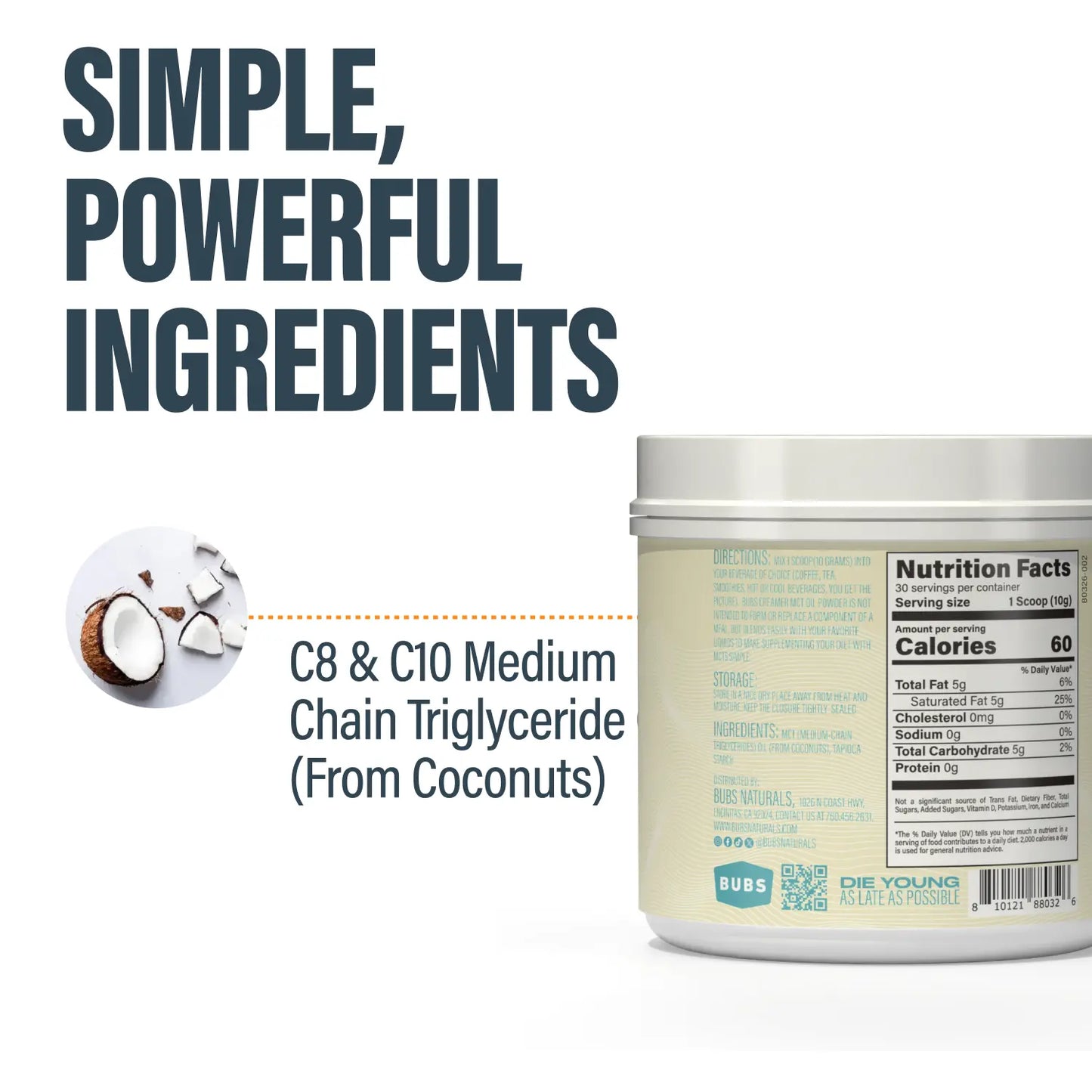 MCT Oil Creamer