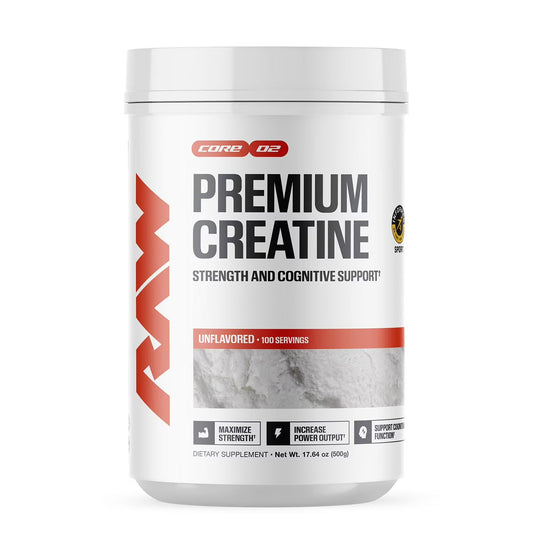Raw Creatine Monohydrate 100 Servings