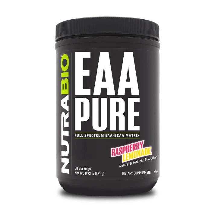 Nutrabio EAA PURE - Essential Amino Acid Supplement - Midwest Vitamins & Wellness