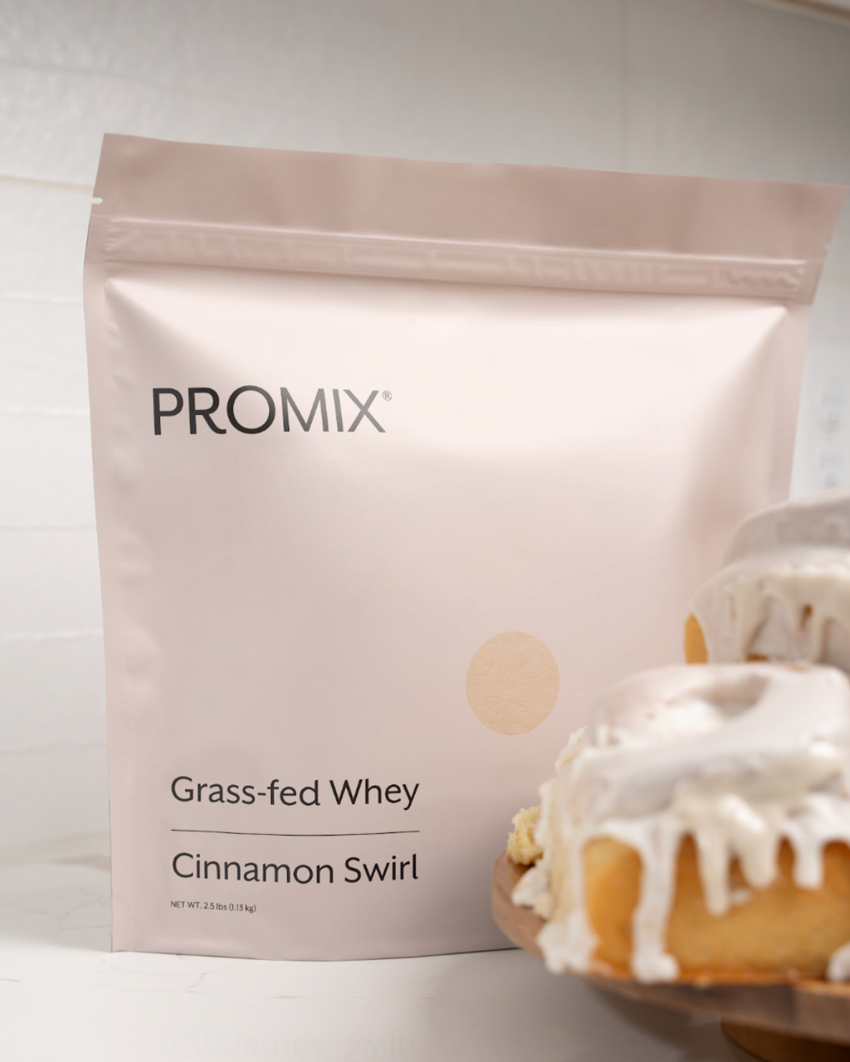Cinnamon Swirl Whey Protein Powder