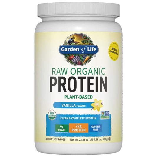 Garden of Life Raw Organic Protein Plant Bases - Vanilla