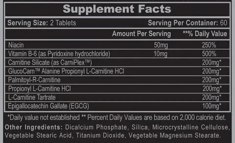 Hi-Tech CarniSlim – Carnitine Supplement - Midwest Vitamins & Wellness
