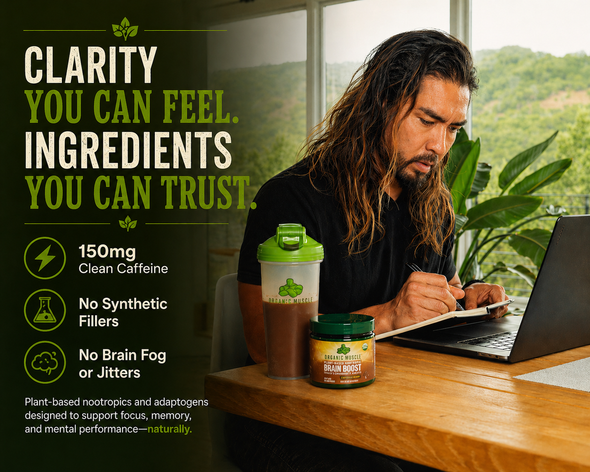 Organic Muscle Brain Boost, Chocolate Mocha, 20 Servings
