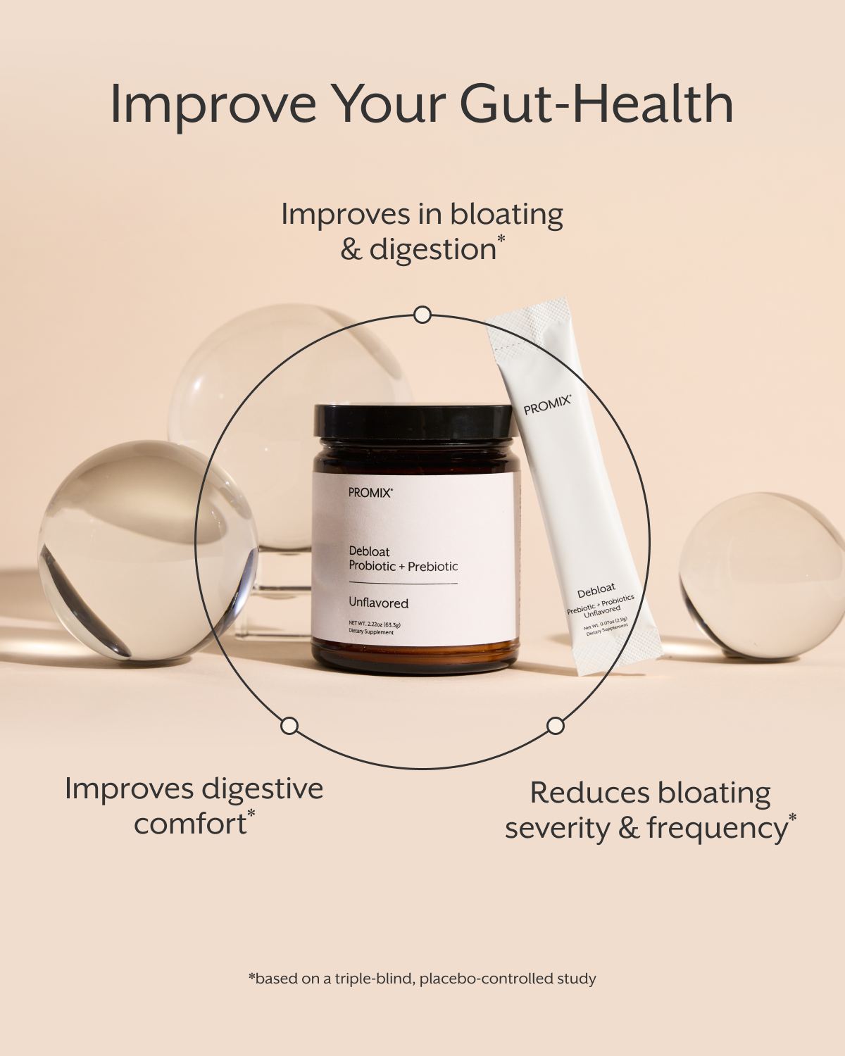 Fresh Watermelon Debloat: Prebiotic + Probiotic