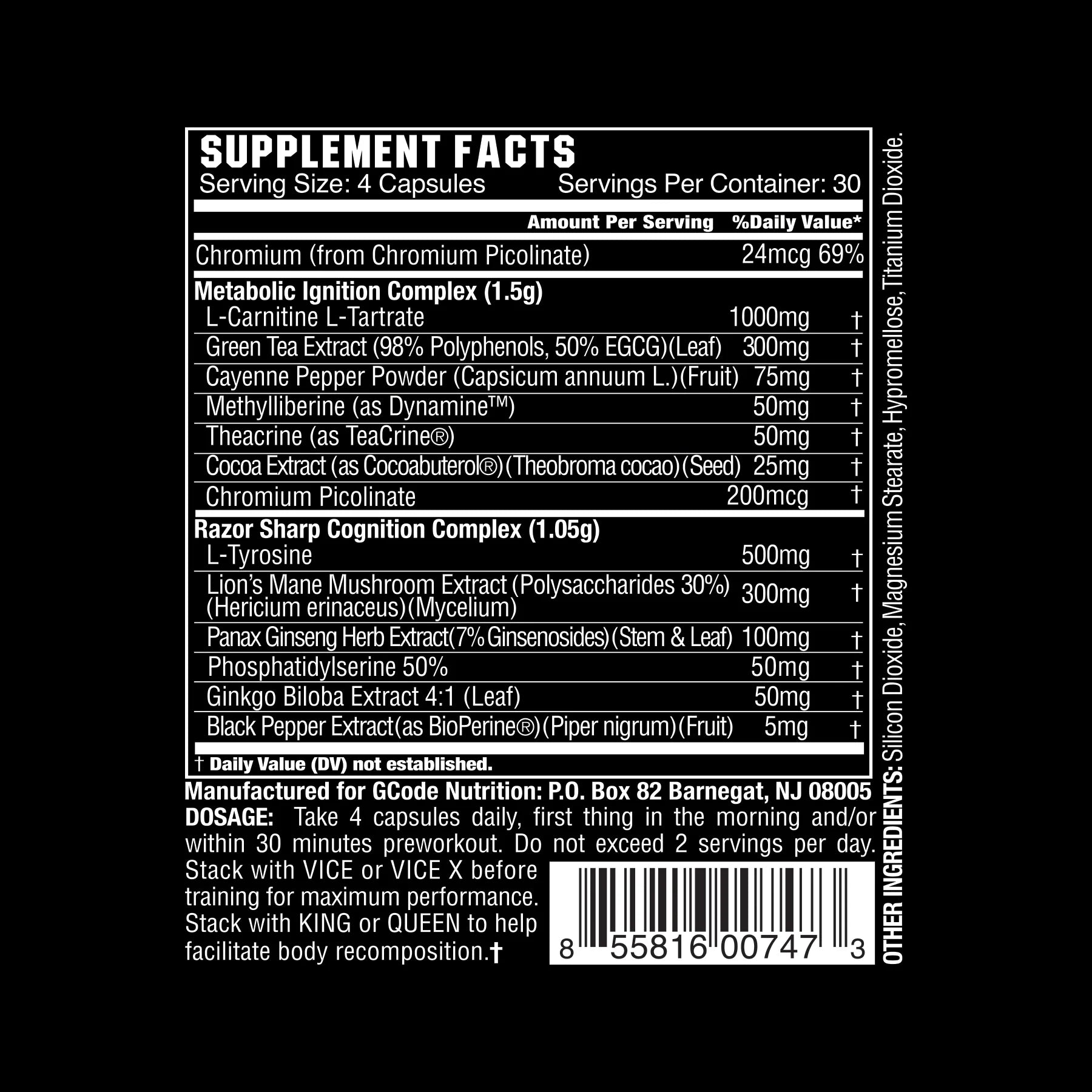 FIRE Non-Stimulant Dietary Supplement - Midwest Vitamins & Wellness