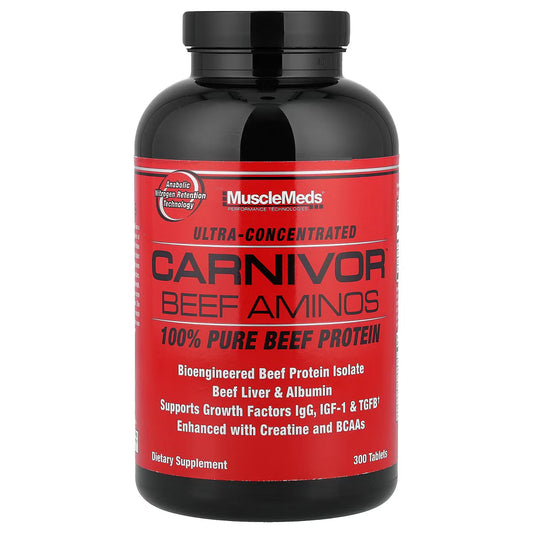 Musclemeds Carnivor Beef Aminos 300 Tablets