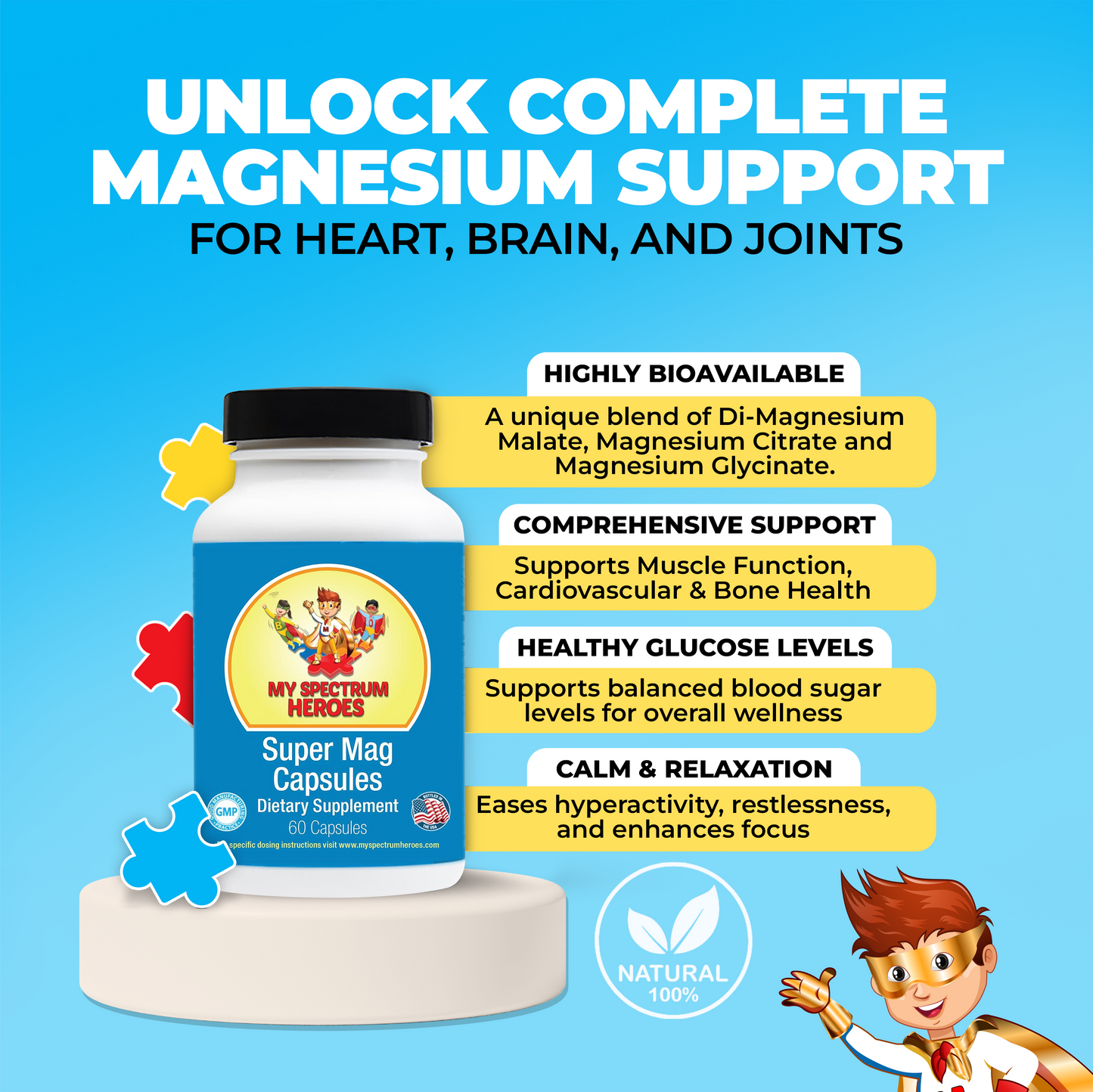 Super Mag Capsules – Magnesium Supplement