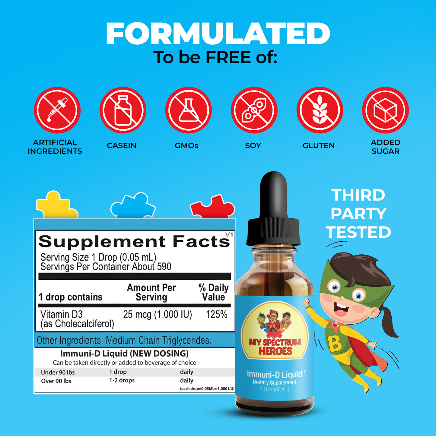 Vitamin D Liquid Supplement