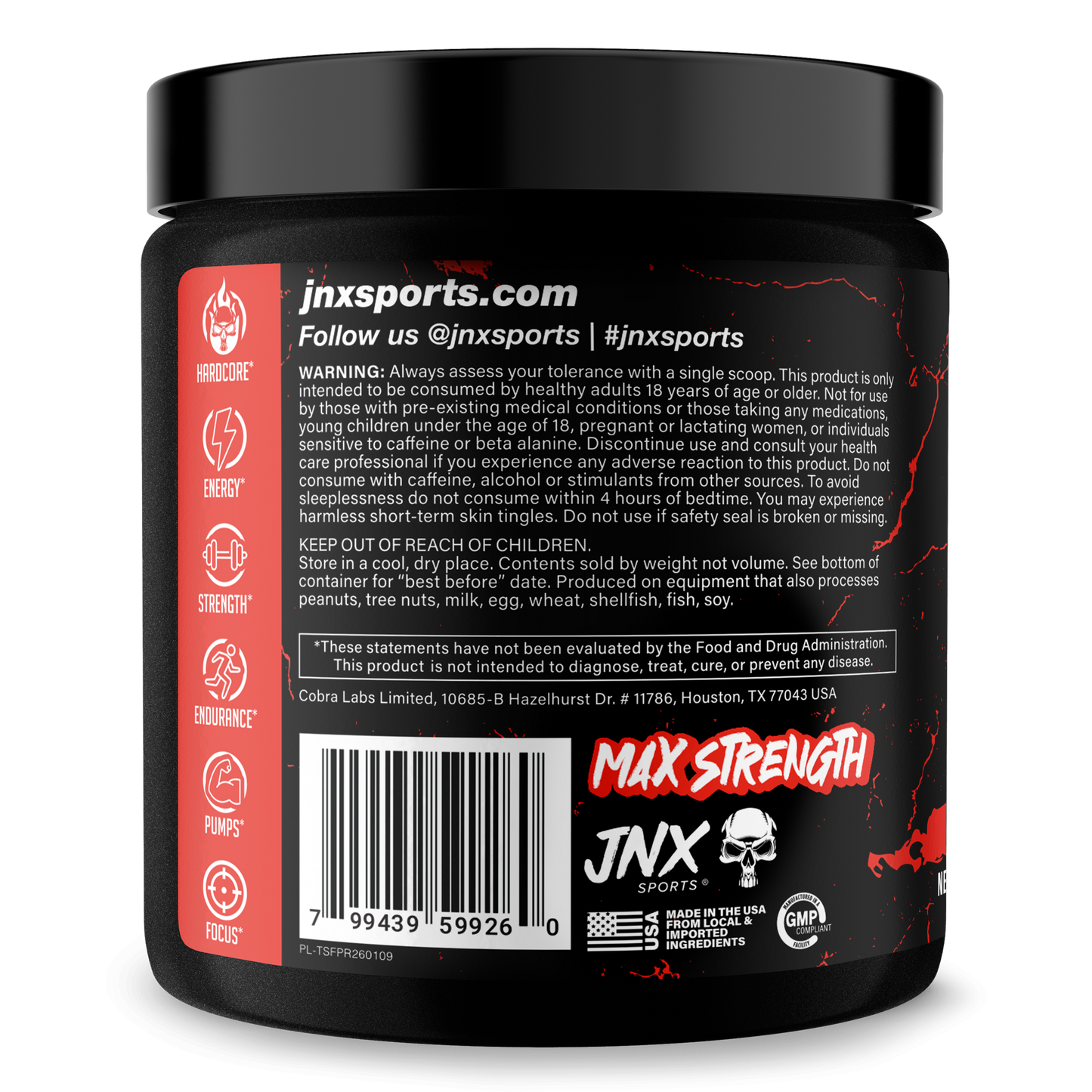 The Shadow! Pre-Workout