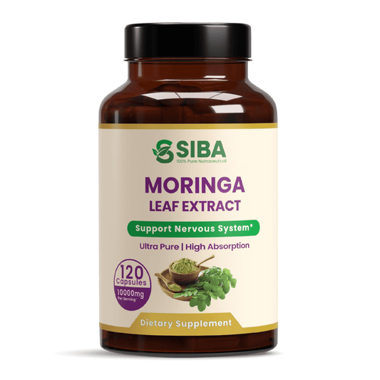 Product image of Moringa Leaf Capsules available at Midwest Vitamins & Wellness
