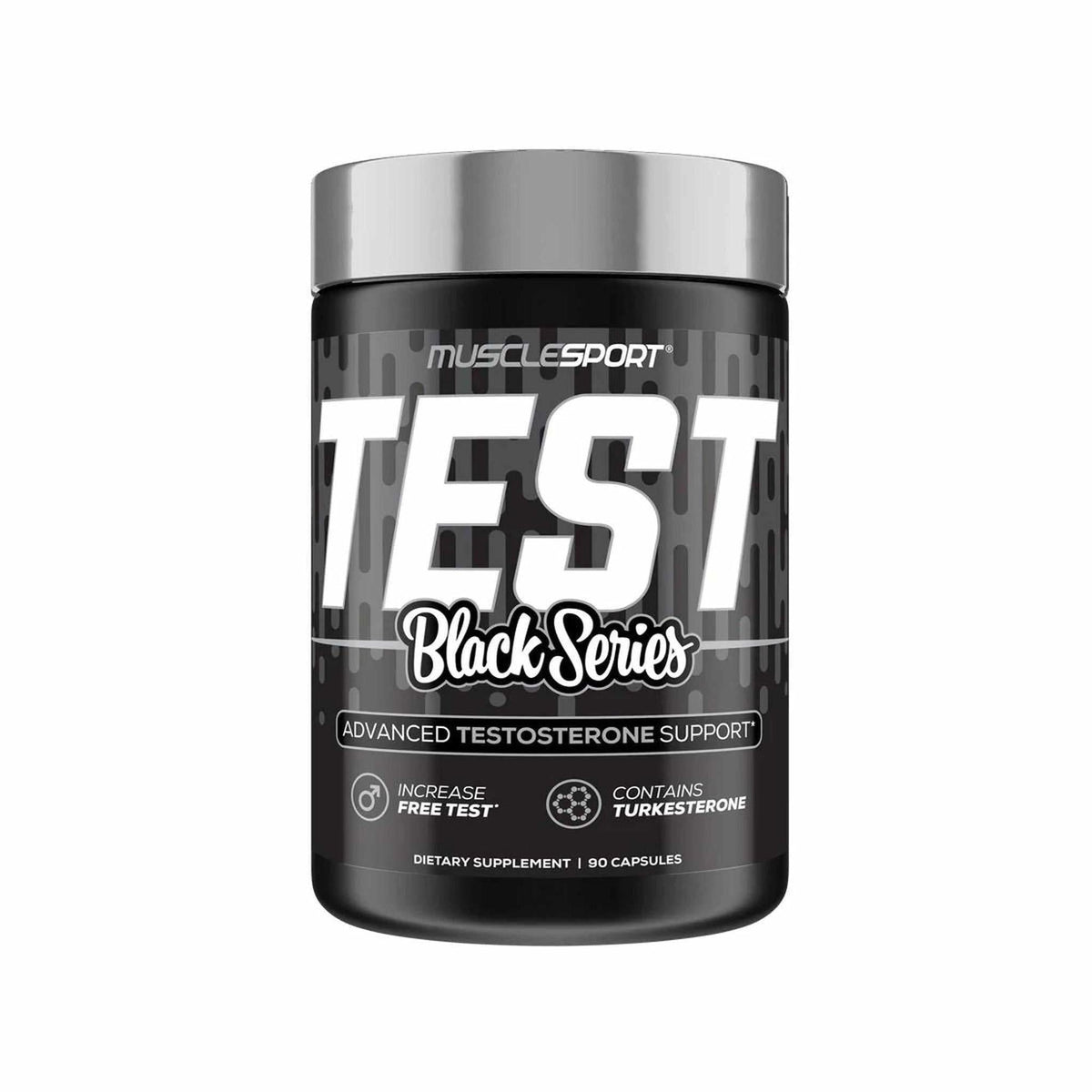 MuscleSport Test Black Series - 90 Capsules