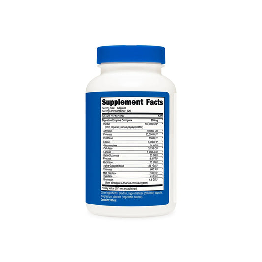Nutricost Digestive Enzyme Complex - Daily Supplement - Midwest Vitamins & Wellness