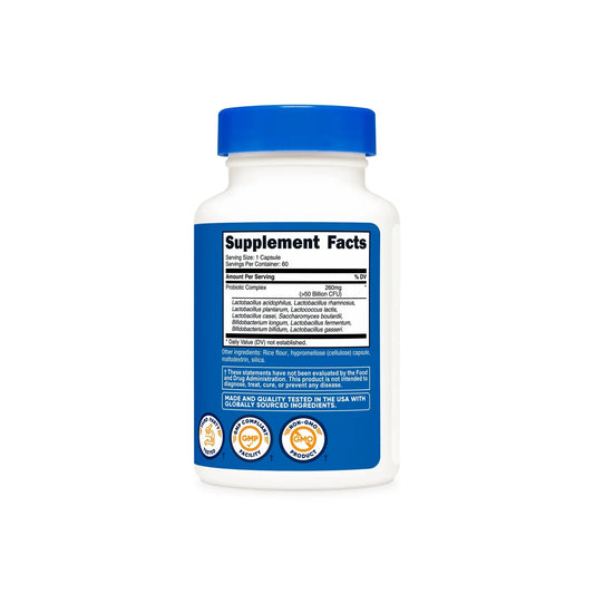Nutricost 10-Strain Probiotic – 50 Billion CFUs - Midwest Vitamins & Wellness