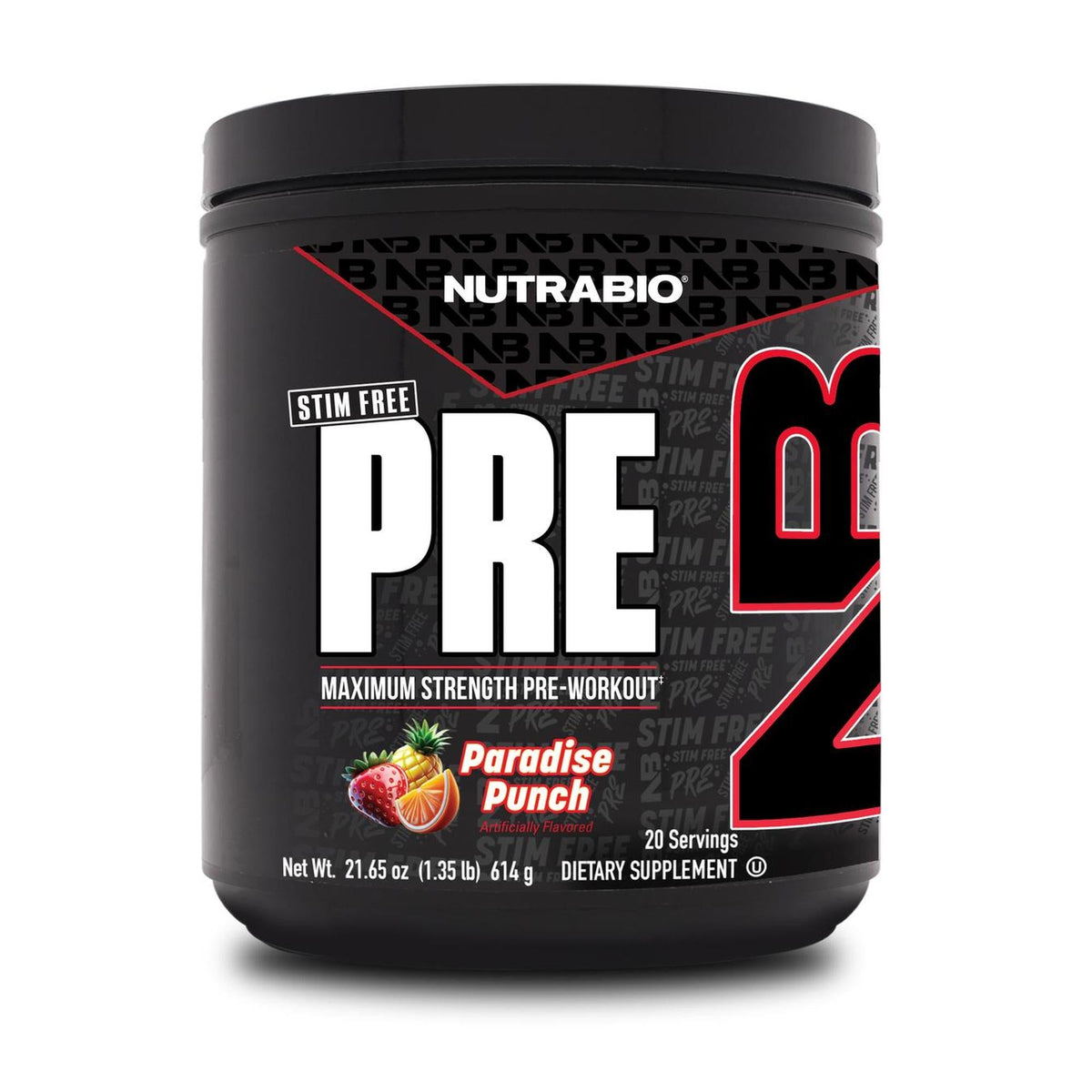 NutraBio PRE Workout Stim-Free