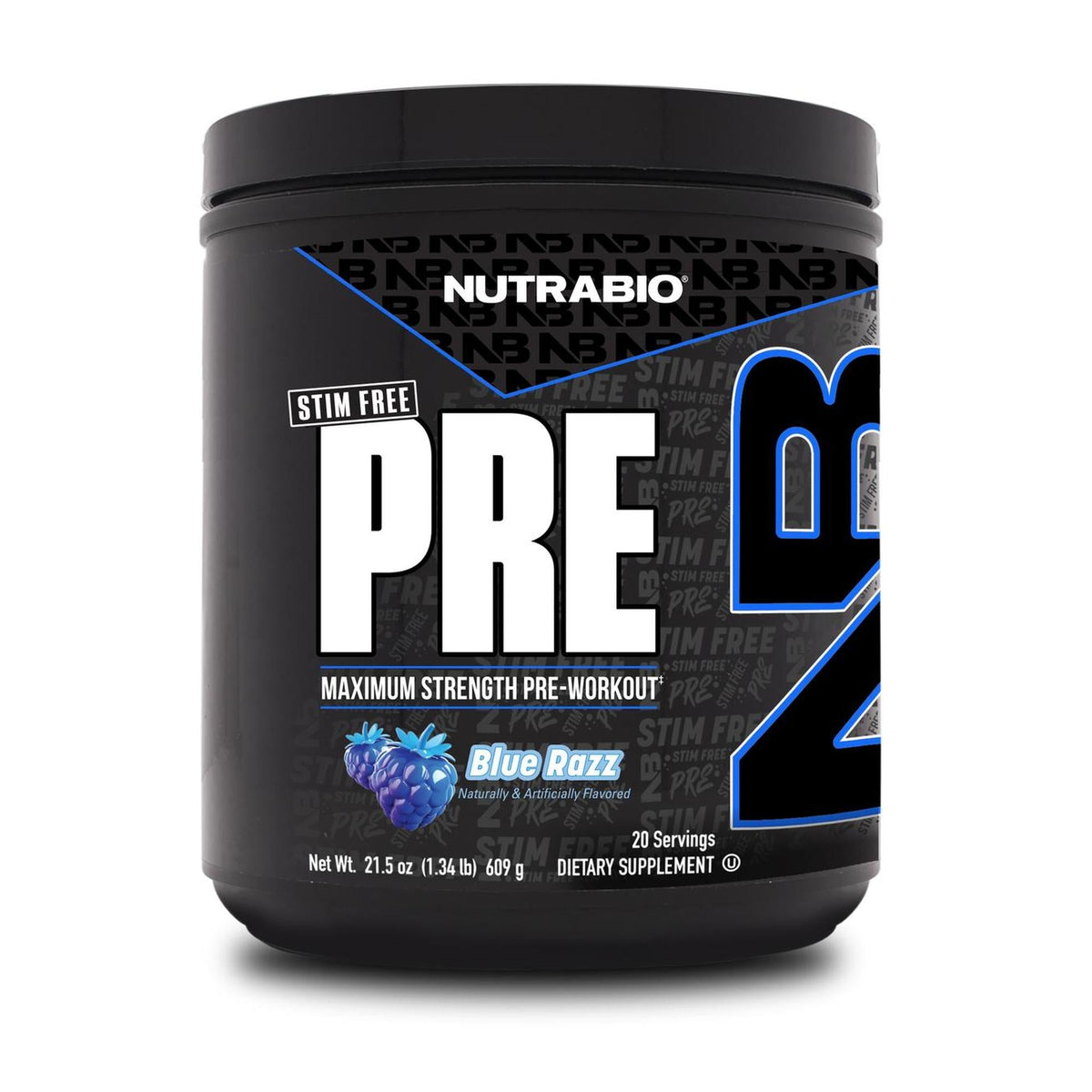 NutraBio PRE Workout Stim-Free