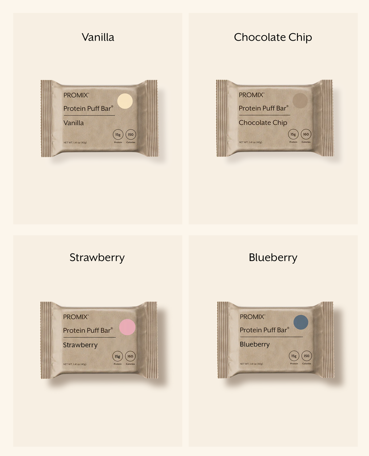 Protein Puff Bars Variety Pack