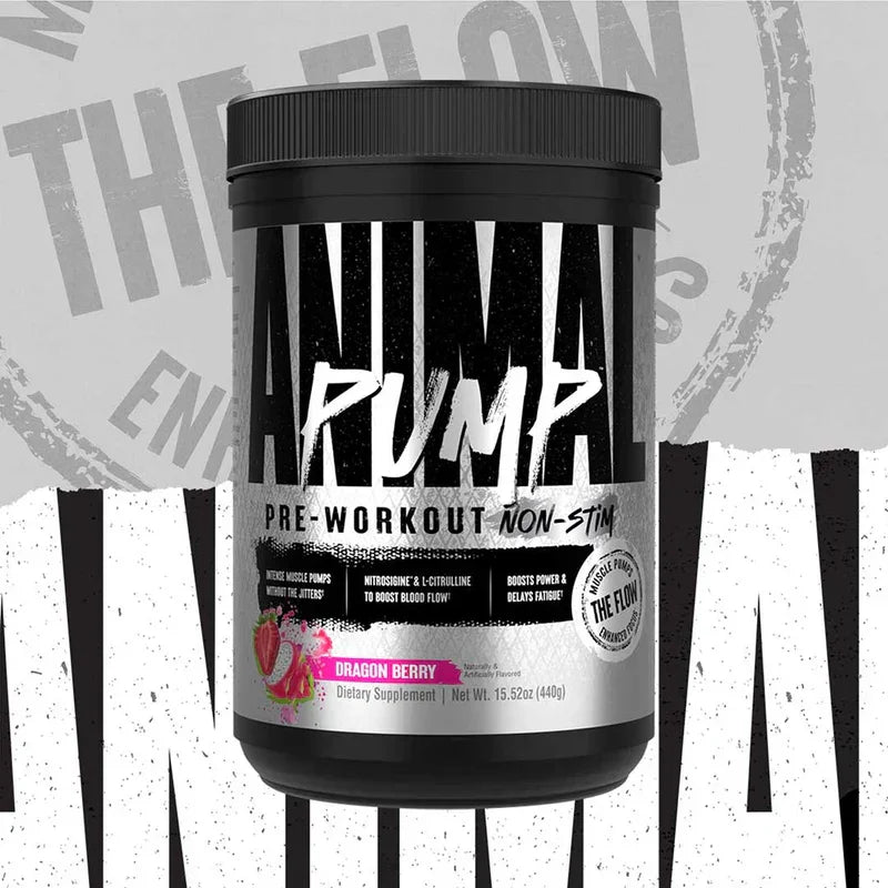 Animal Pump Non-Stimulant Pre-Workout - Caffeine-Free Formula - Midwest Vitamins & Wellness