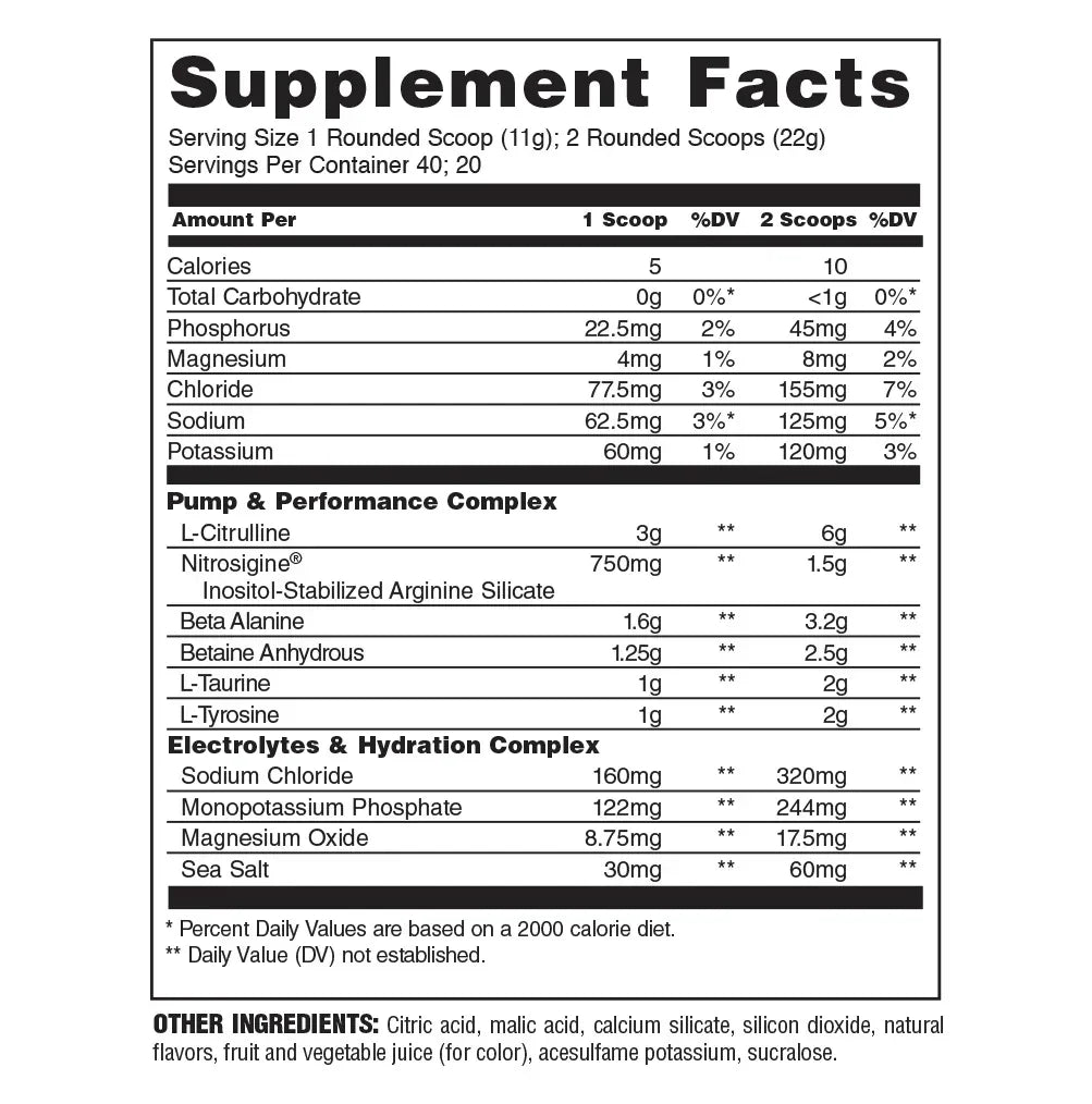 Animal Pump Non-Stimulant Pre-Workout - Caffeine-Free Formula - Midwest Vitamins & Wellness