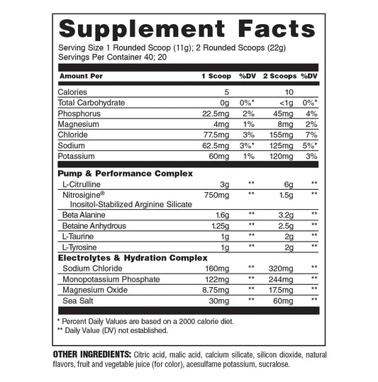 Animal Pump Non-Stimulant Pre-Workout - Caffeine-Free Formula - Midwest Vitamins & Wellness