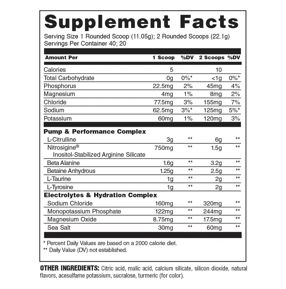 Animal Pump Non-Stimulant Pre-Workout - Caffeine-Free Formula - Midwest Vitamins & Wellness