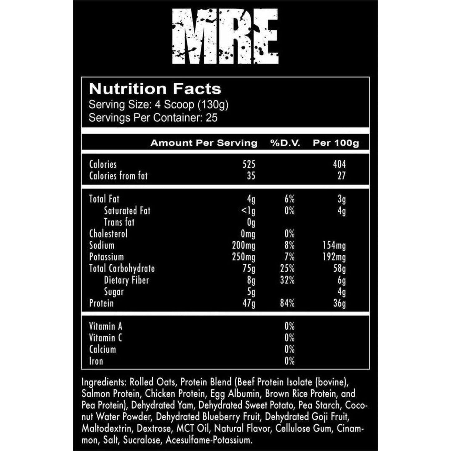 REDCON1 MRE Whole Food Protein
