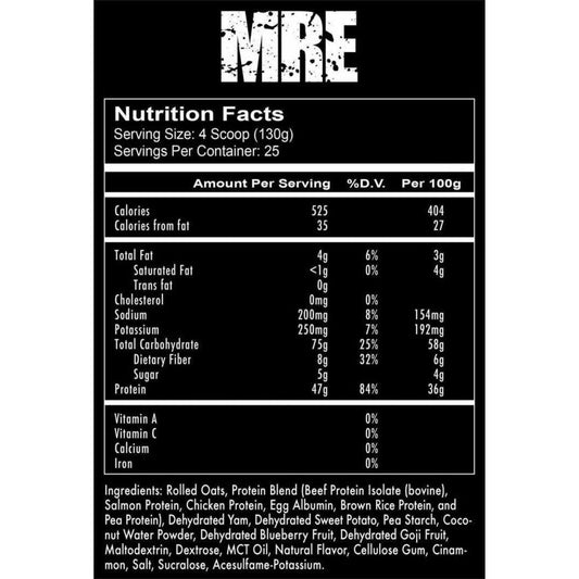 REDCON1 MRE Whole Food Protein