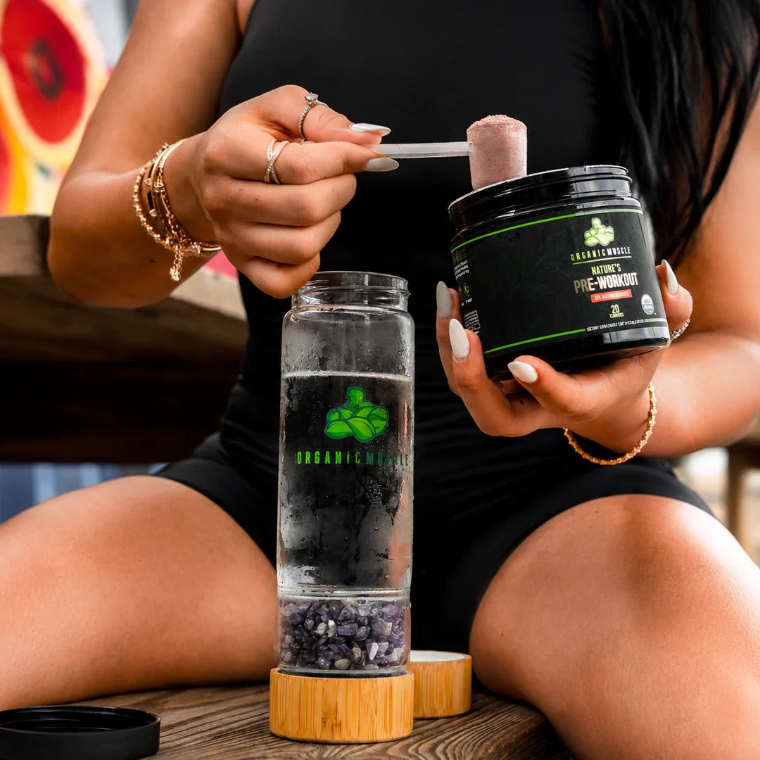 Organic Muscle Pre-Workout, Lemon Berry, 20 Servings