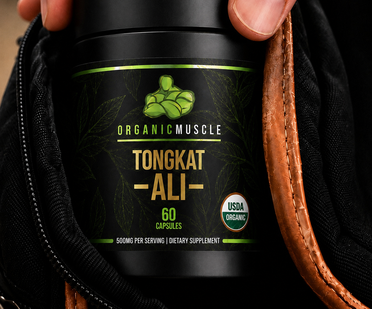 Organic Muscle Tongkat Ali, 60 Capsules