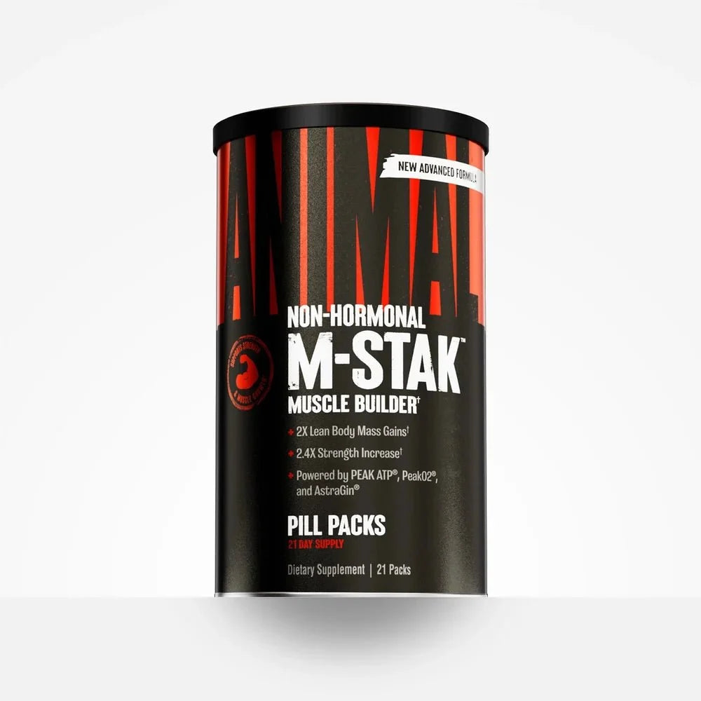 Animal M-Stak Muscle Builder – Non-Hormonal Lean Muscle Support | 21 Packs