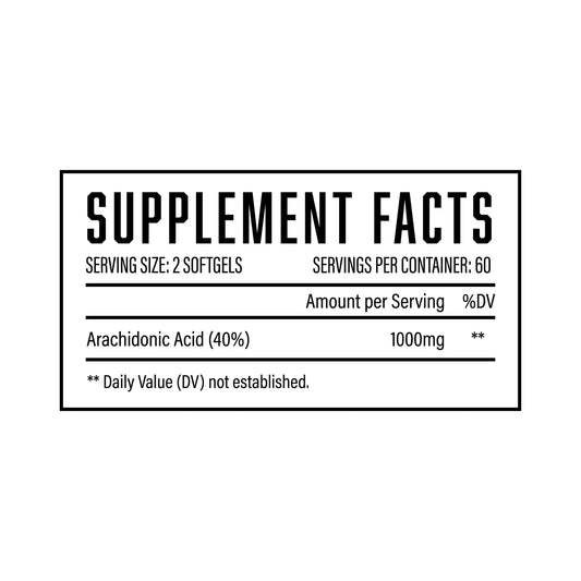 Huge Supplements Arachidonic Acid Supplement