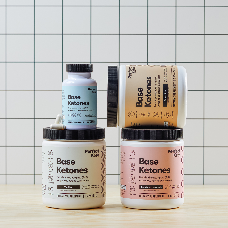 Base Ketones - Exogenous Ketones Drink Mix with goBHB®