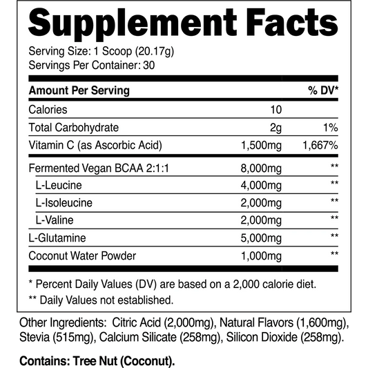 Transparent Labs BCAA GLUTAMINE