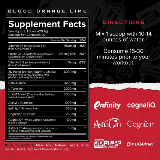BH2K - All Natural Pre Workout